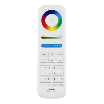 Immax NEO 07087-3 - Uniwersalny pilot zdalnego sterowania RGB+CCT MiBOXER 2xAAA Tuya