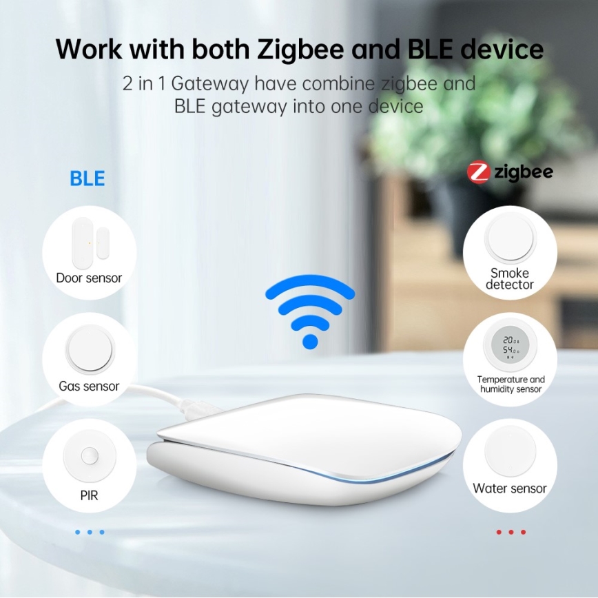Immax NEO 07117-6 - MULTI BRIDGE PRO inteligentna bramka Zigbee 3.0 z Wi-Fi