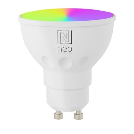 Immax NEO 07118B-2 - LED RGB Zewnętrzna regulowana kinkiet punktowy PARED 2xGU10/5,5W/230V Wi-Fi Tuya IP65