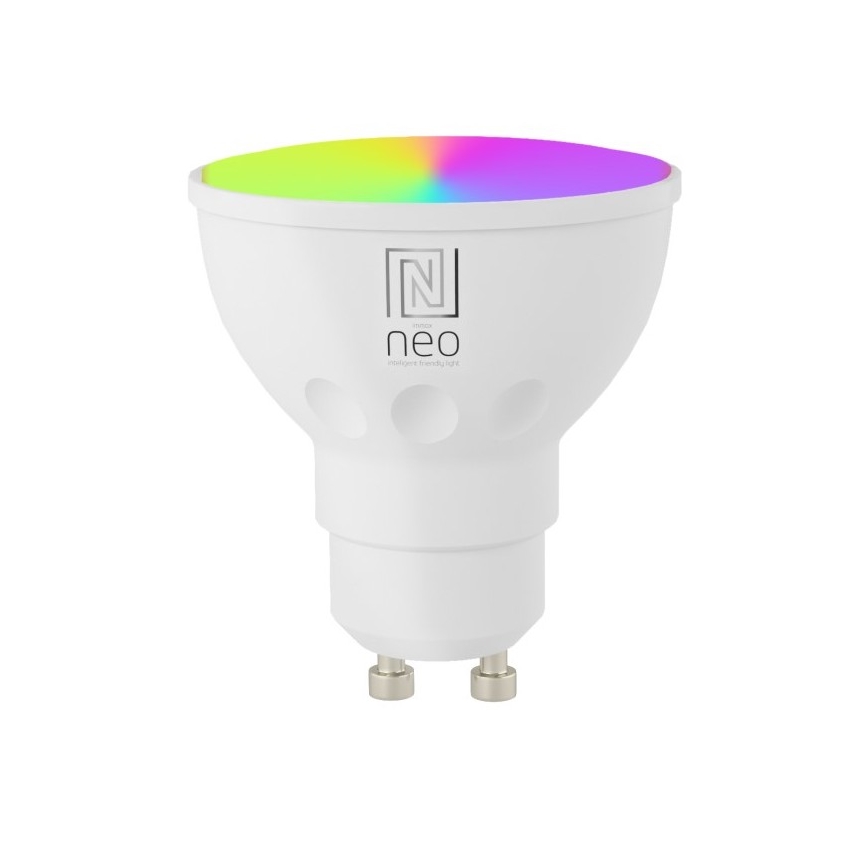 Immax NEO 07118B-2 - LED RGB Zewnętrzne ściemnialne oświetlenie punktowe PARED 2×GU10/5,5W/230V IP65 Tuya
