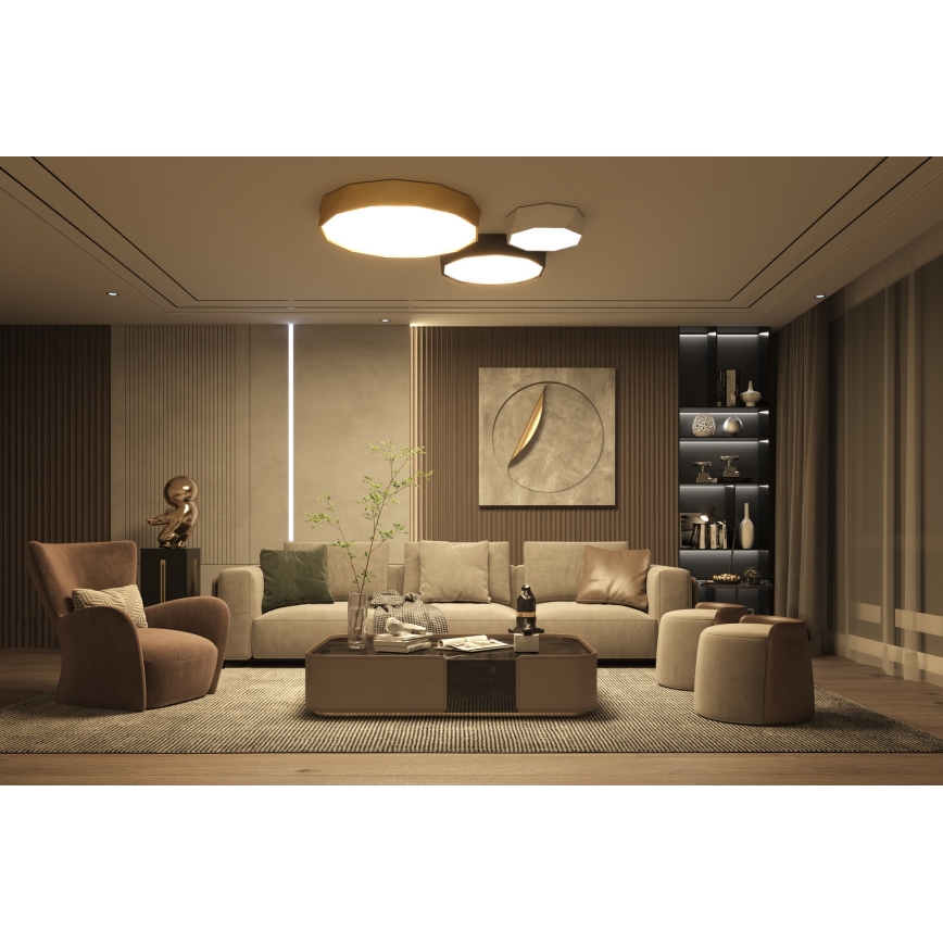 Immax NEO 07132-G80- LED Plafon DIAMANTE LED/60W/230V + pilot Tuya ZigBee