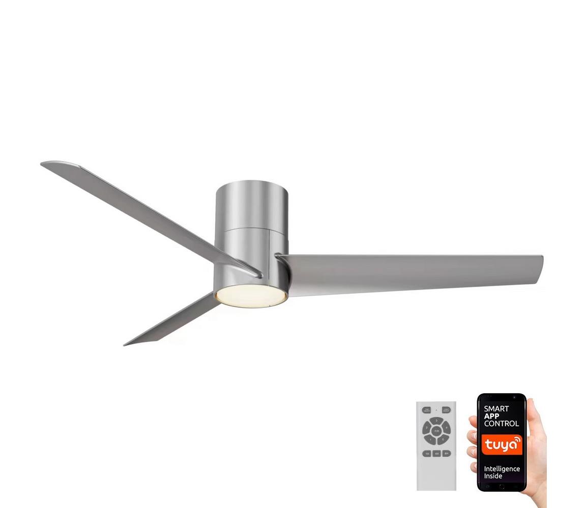 NEO 07135-S-LED Wentylator ściemnialny FRESH 18W/230V Wi-Fi Tuya chrom+pilot