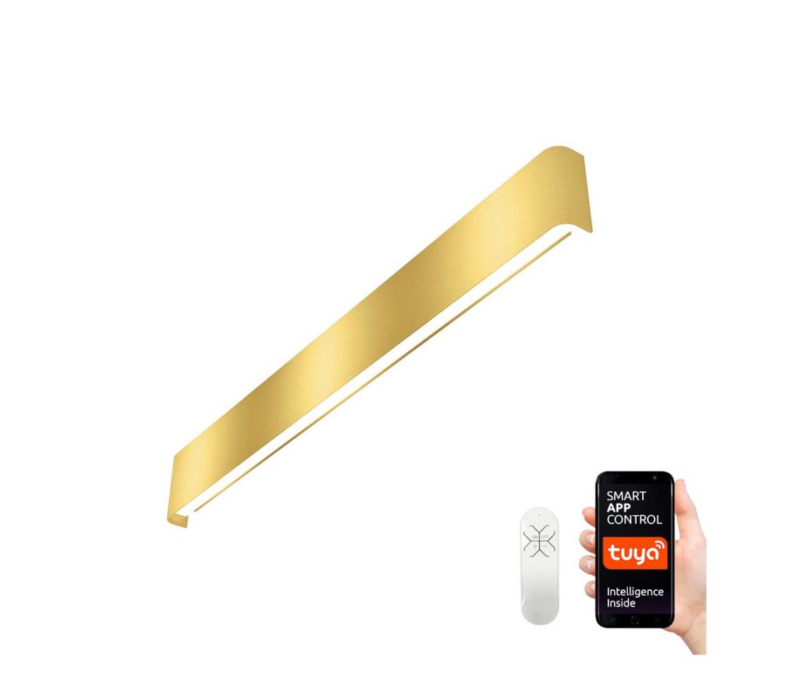 NEO 07137-G - LED SMART Lampa ściemnialna LINEA LED/40W/230V + pilot 76 cm