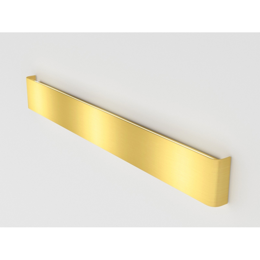 Immax NEO 07137-G - LED SMART Kinkiet ściemnialny LINEA złoty LED/40W/230V + pilot zdalnego sterowania 76 cm Tuya ZigBee