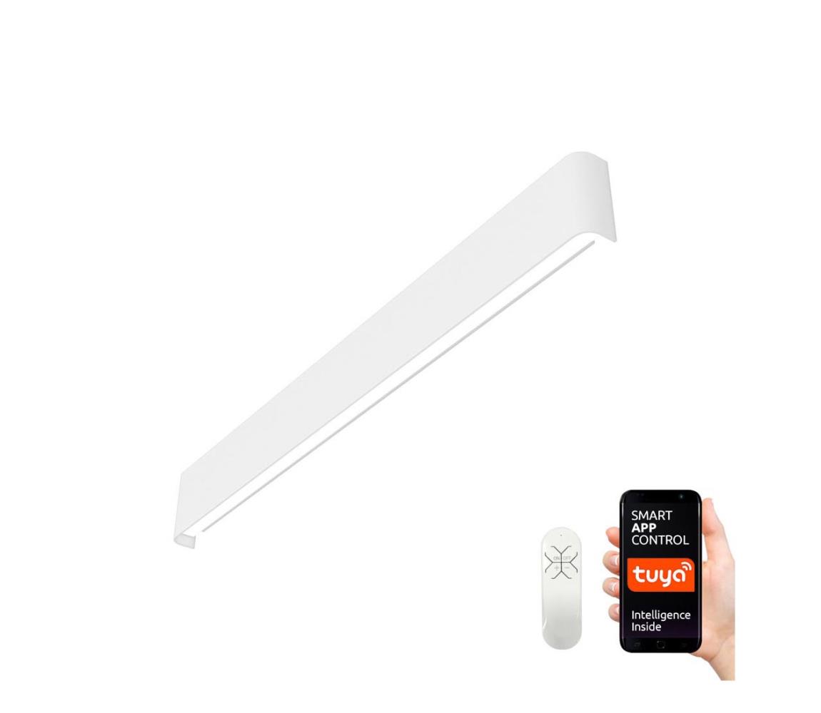 NEO 07137-W - LED SMART Lampa ściemnialna LINEA LED/40W/230V + pilot 76 cm