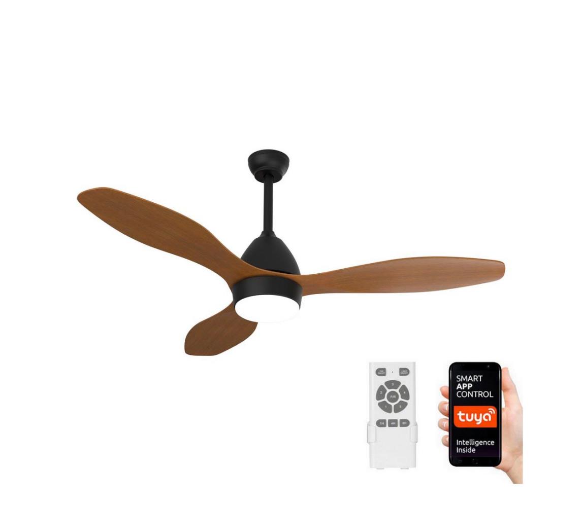 NEO 07141-B-Wentylator sufitowy LED NEO LITE FRESCO 18W/230V Tuya Wi-Fi+pilot