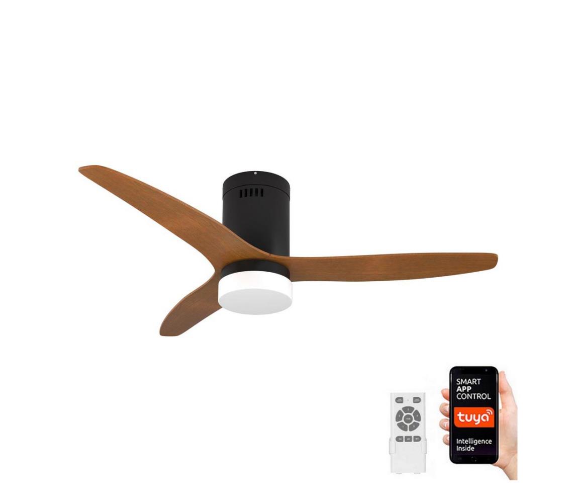 NEO 07142-B- LED Wentylator sufitowy NEO LITE VENTO 18W/230V Tuya Wi-Fi + pilot