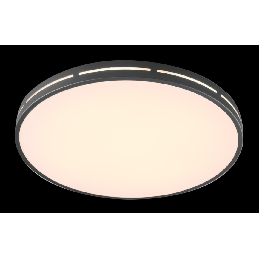 Immax NEO 07145-B42 - LED Ściemniany plafon NEO LITE VISTAS LED/24W/230V Wi-Fi czarny + pilot