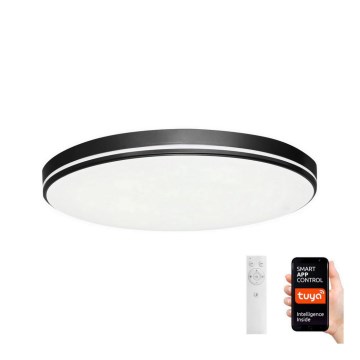 Immax NEO 07148-B40 - LED regulowane oświetlenie sufitowe NEO LITE AREAS LED/24W/230V Tuya Wi-Fi czarne + pilot zdalnego sterowania