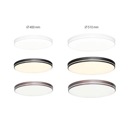 Immax NEO 07149-W51 - LED regulowane oświetlenie sufitowe NEO LITE AREAS LED/48W/230V Tuya Wi-Fi białe + pilot zdalnego sterowania