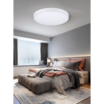 Immax NEO 07149-W51 - LED regulowane oświetlenie sufitowe NEO LITE AREAS LED/48W/230V Tuya Wi-Fi białe + pilot zdalnego sterowania