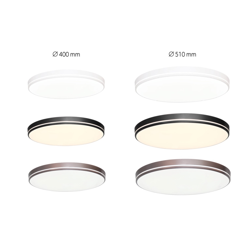 Immax NEO 07149-W51 - LED Ściemniany plafon NEO LITE AREAS LED/48W/230V Tuya Wi-Fi biały+ pilot