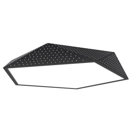 Immax NEO 07151-B80 - LED Ściemniany plafon BRILIANT LED/56W/230V Wi-Fi Tuya czarna + pilot