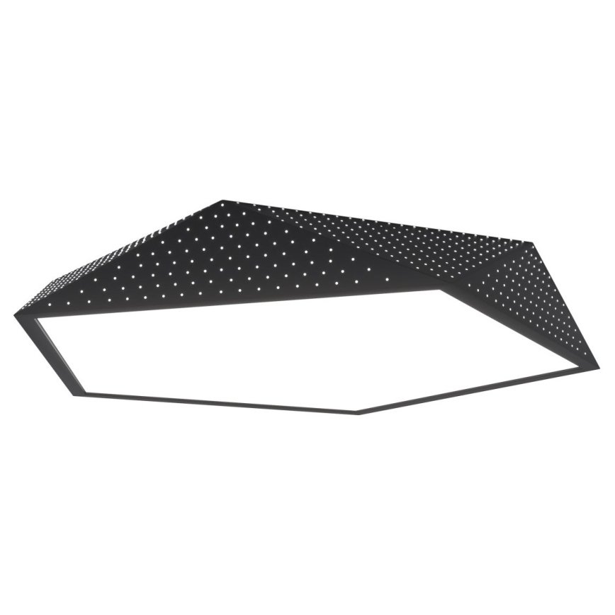 Immax NEO 07151-B80 - LED Ściemniany plafon BRILIANT LED/56W/230V Wi-Fi Tuya czarna + pilot