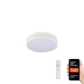 Immax NEO 07153-W30 - LED Ściemiany plafon NEO LITE PERFECTO LED/24W/230V Wi-Fi Tuya biały + pilot