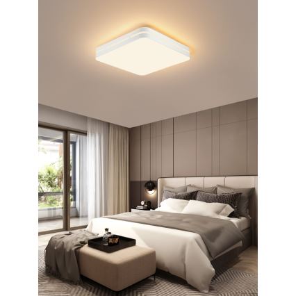 Immax NEO 07155-W30 - LED Ściemniany plafon NEO LITE PERFECTO LED/24W/230V Wi-Fi Tuya biały + pilot