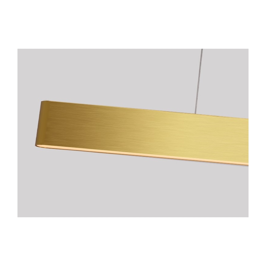 Immax NEO 07157-G120X - LED RGB+CCTW Ściemnialny żyrandol na lince MILANO LED/40W/230V Tuya złoty