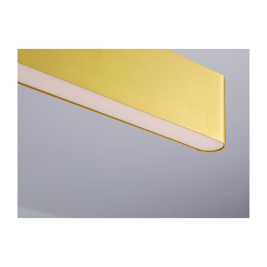 Immax NEO 07157-G120X - LED RGB+CCTW Ściemnialny żyrandol na lince MILANO LED/40W/230V Tuya złoty