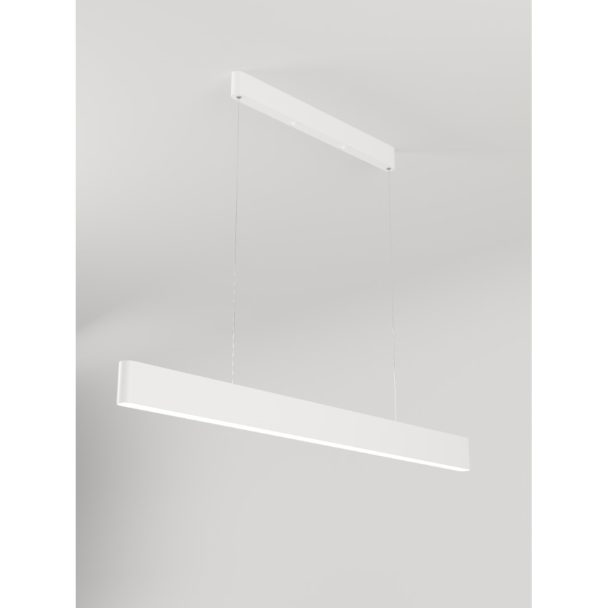 Immax NEO 07157-W120X - LED RGB+CCT Ściemnialny żyrandol na lince MILANO LED/40W/230V Tuya biały