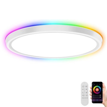 Immax NEO 07164-40 - LED RGB+CCT ściemnialna lampa sufitowa NEO LITE TUDO LED/50W/230V Wi-Fi Tuya + pilot zdalnego sterowania