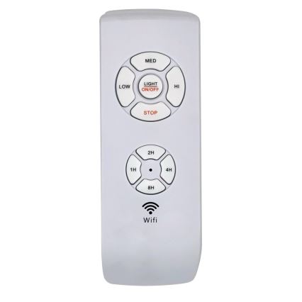 Immax NEO 07165-S - Wentylator sufitowy LED ELEGANTE LED/18W/230V dąb Wi-Fi Tuya + pilot zdalnego sterowania