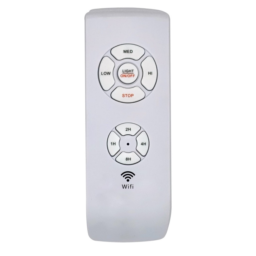 Immax NEO 07165-S - Wentylator sufitowy LED ELEGANTE LED/18W/230V dąb Wi-Fi Tuya + pilot zdalnego sterowania