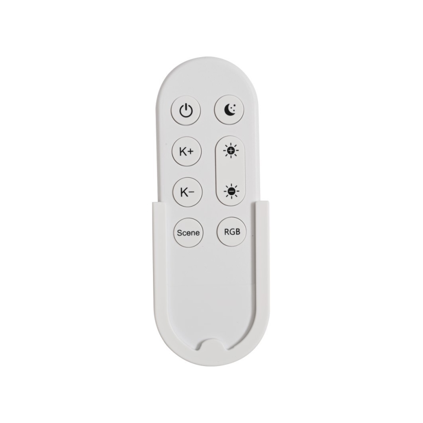 Immax NEO 07166-B40 - LED RGB+CCT Plafon ściemnialny NEO LITE TUDO LED/50W/230V Wi-Fi Tuya czarne + Pilot zdalnego sterowania