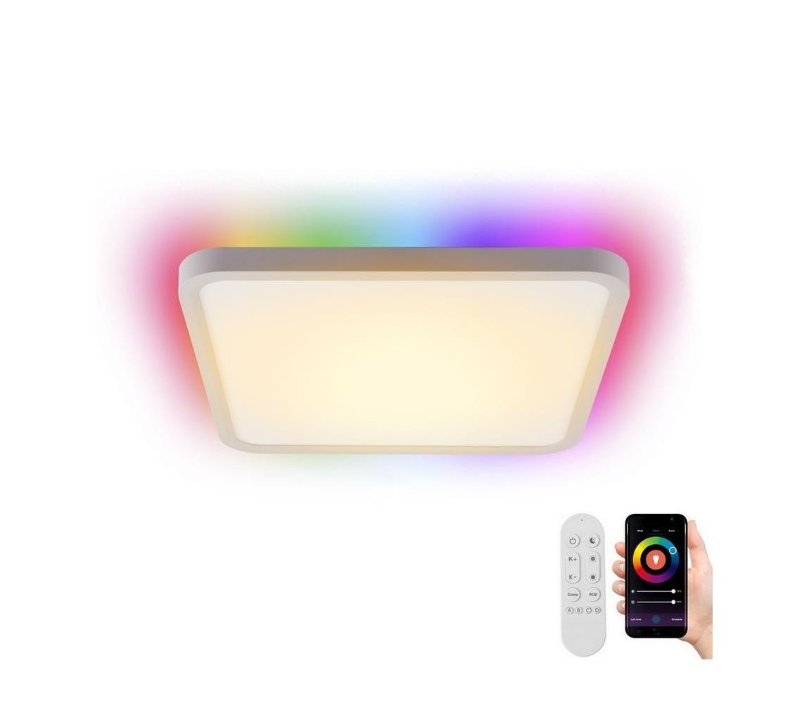 NEO 07168-W40-LED RGB+CCT Oświetlenie ściemnialne 50W/230V Wi-Fi Tuya białe+pilot