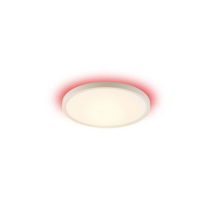 Immax NEO 07169-W60 - LED RGB+CCT Plafon ściemnialny NEO LITE TUDO 65W/230V 2700-6500K Wi-Fi Tuya + zdalne sterowanie biały
