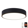 Immax NEO 07201L - LED regulowane oświetlenie sufitowe RONDATE LED/28W/230V czarne Tuya + pilot zdalnego sterowania