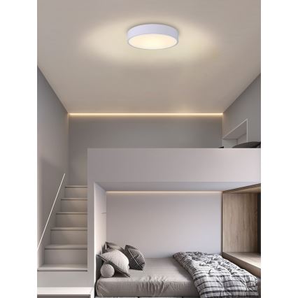 Immax NEO 07205L - LED Plafon ściemnialny RONDATE LED/28W/230V biała + Tuya + Pilot zdalnego sterowania