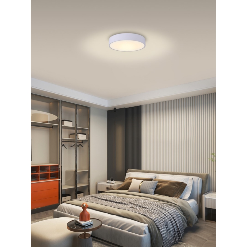 Immax NEO 07205L - LED Plafon ściemnialny RONDATE LED/28W/230V biała + Tuya + Pilot zdalnego sterowania
