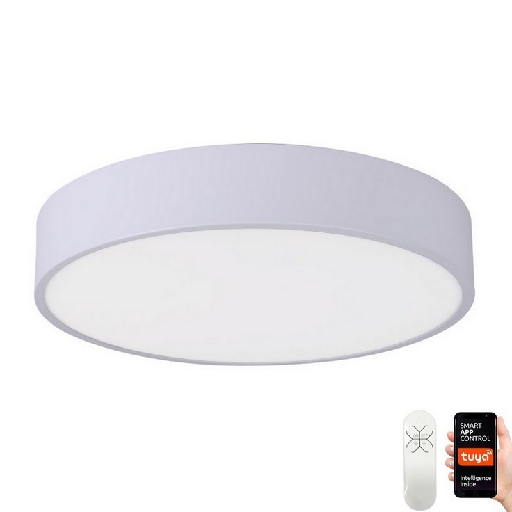 Immax NEO 07205L - LED Plafon ściemnialny RONDATE LED/28W/230V biała + Tuya + Pilot zdalnego sterowania