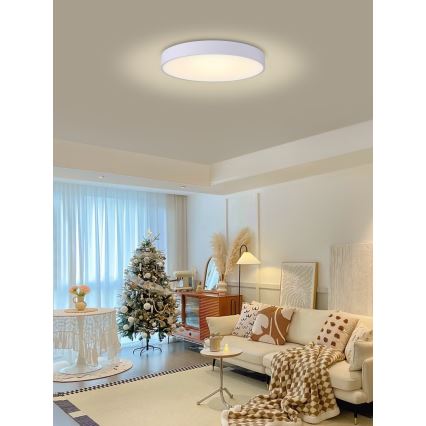 Immax NEO 07206L - LED Plafon ściemnialny RONDATE LED/53W/230V biały Tuya + pilot zdalnego sterowania