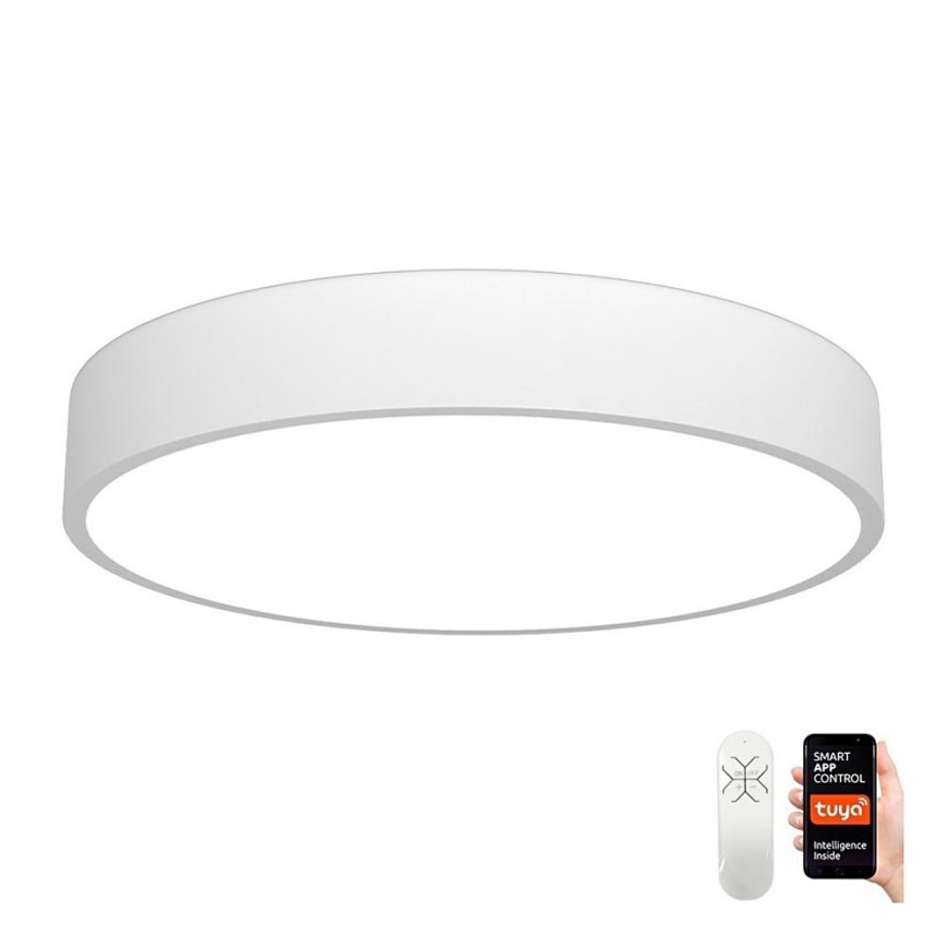 Immax NEO 07207L-LED Plafon ściemnialny RONDATE 65W/230V 3000-6000K Tuya biały + pilot zdalnego sterowania