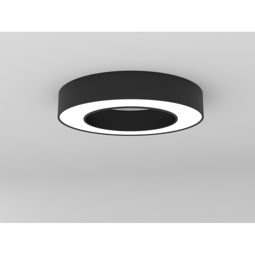 Immax NEO 07209L - LED Plafon ściemnialny PASTEL LED/53W/230V 60 cm czarne Tuya + Pilot zdalnego sterowania