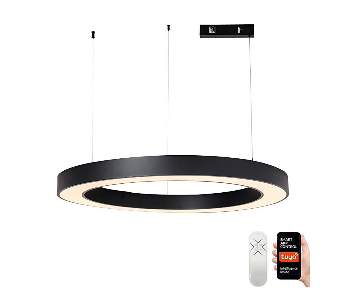 NEO 07211L - LED Żyrandol ściemnialny na lince PASTEL 68W/230V Tuya czarny + pilot