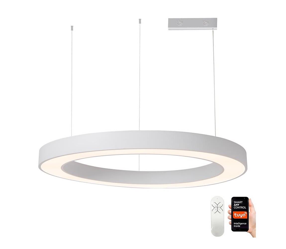 NEO 07214L - LED Żyrandol ściemnialny PASTEL LED/68W/230V biały 95cm Tuya + pilot
