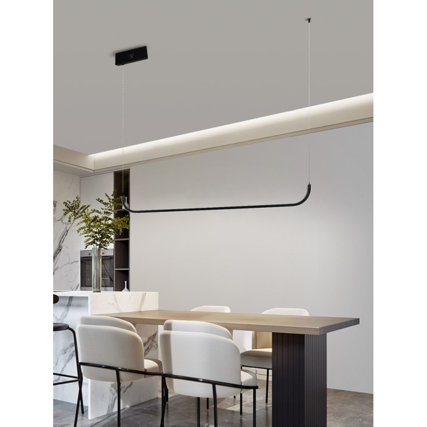 Immax NEO 07221L - LED Żyrandol ściemnialny na lince NEO LITE PATTINI LED/26W/230V 2700-6500K Wi-Fi Tuya + Pilot zdalnego sterowania