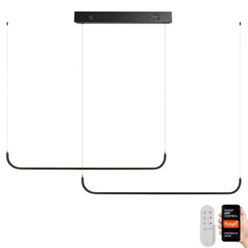 Immax NEO 07222L - LED Żyrandol ściemnialny na lince NEO LITE PATTINI LED/56W/230V 2700-6500K Wi-Fi Tuya + pilot zdalnego sterowania