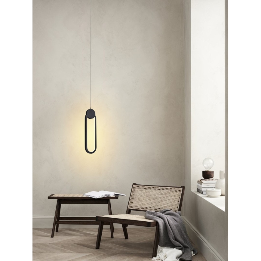 Immax NEO 07232L - LED Żyrandol ściemnialny na lince NEO LITE OVALE LED/22W/230V 2700-6500K Wi-Fi Tuya + Pilot zdalnego sterowania