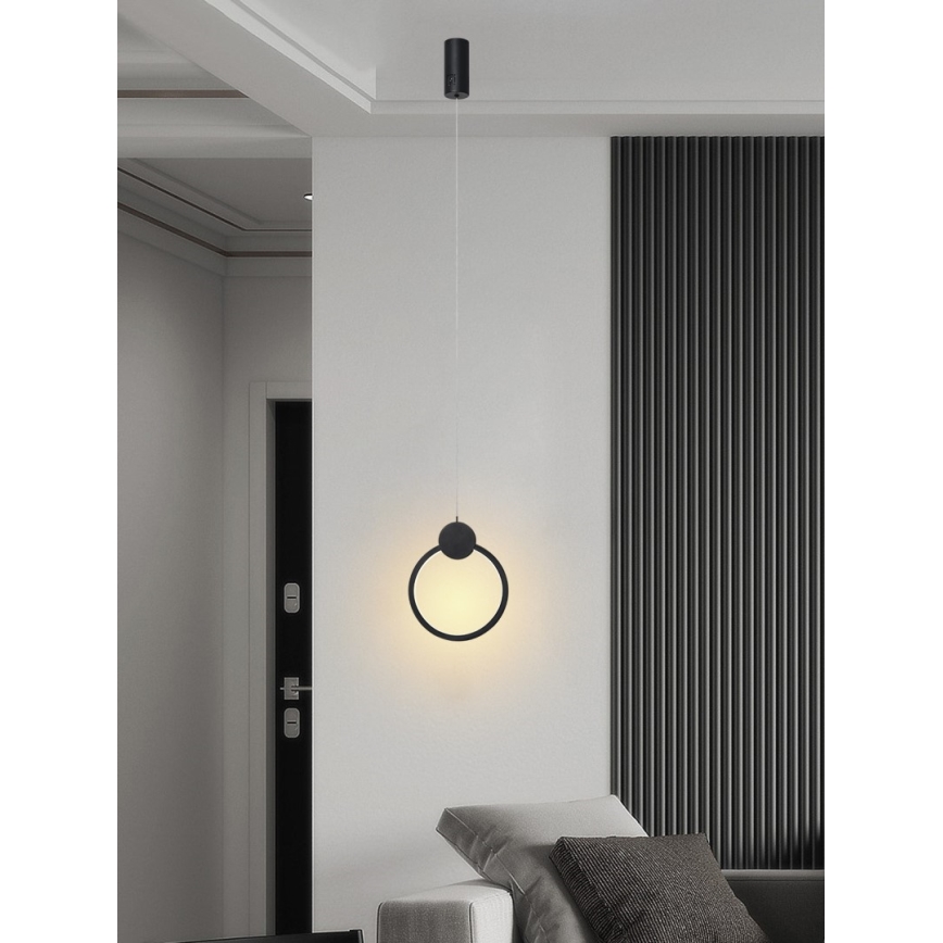 Immax NEO 07233L - LED Żyrandol ściemnialny na lince NEO LITE OVALE LED/18W/230V Wi-Fi Tuya 2700-6500K + pilot zdalnego sterowania