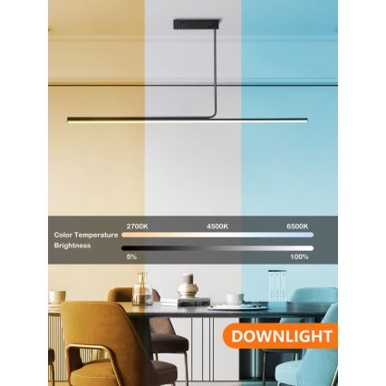 Immax NEO 07235L - LED Żyrandol ściemnialny NEO LITE ASTA LED/28W/230V Wi-Fi Tuya 2700-6500K + pilot zdalnego sterowania