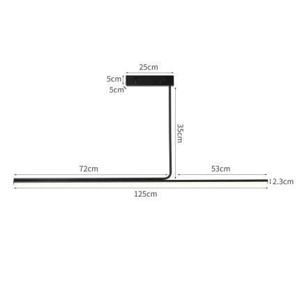 Immax NEO 07235L - LED Żyrandol ściemnialny NEO LITE ASTA LED/28W/230V Wi-Fi Tuya 2700-6500K + pilot zdalnego sterowania