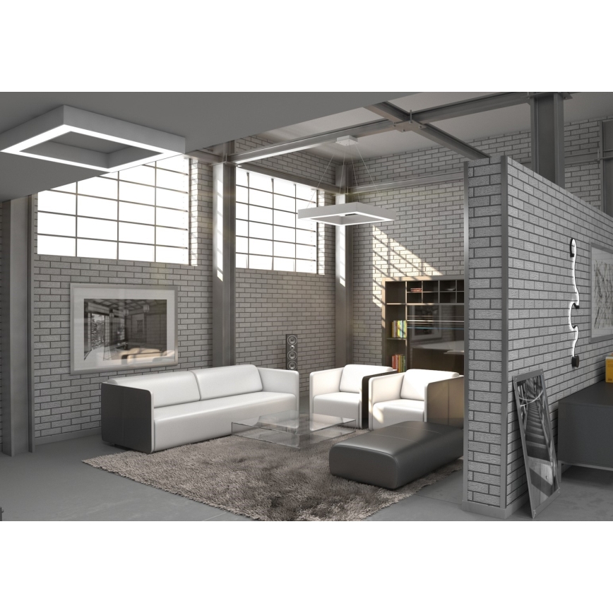 Immax NEO 07240L - LED regulowane oświetlenie sufitowe CANTO LED/60W/230V 2700-6500K Tuya białe