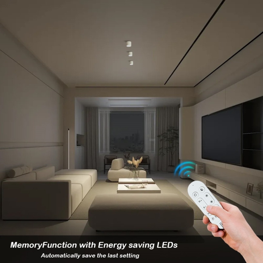 Immax NEO 07241L - ściemnialna lampa sufitowa LED RONDATE LED/18W/230V 11,5cm Wi-Fi Tuya