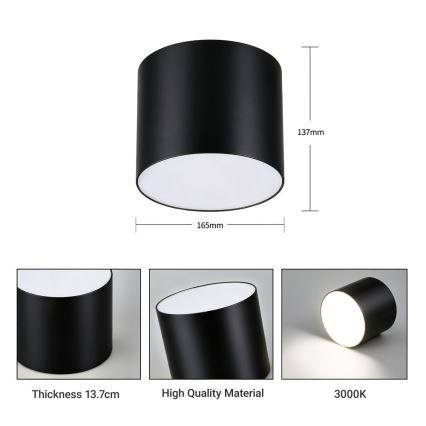 Immax NEO 07244L - LED Regulowane oświetlenie sufitowe RONDATE LED/32W/230V 16,5 cm Wi-Fi Tuya