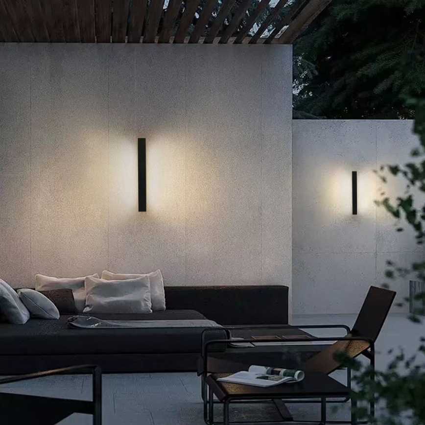 Immax NEO 07247L - LED Ściemnialny kinkiet zewnętrzny LINK LED/40W/230V Wi-Fi Tuya IP44 + pilot zdalnego sterowania
