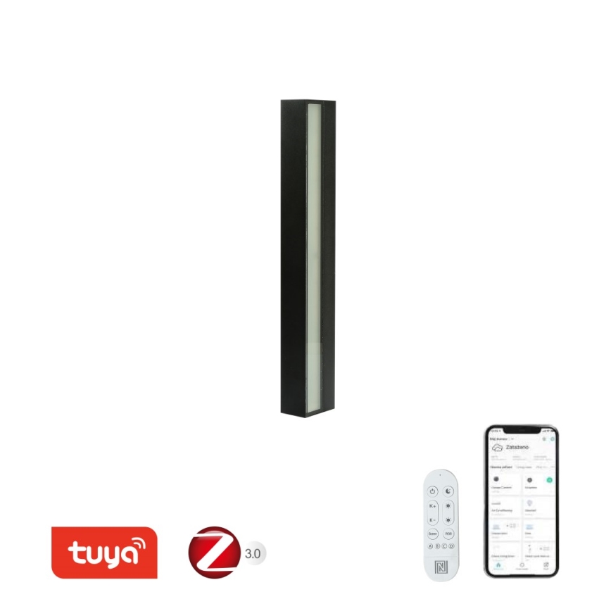 Immax NEO 07247L - LED Ściemnialny kinkiet zewnętrzny LINK LED/40W/230V Wi-Fi Tuya IP44 + pilot zdalnego sterowania