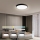 Immax NEO 07248L - LED Plafon ściemnialny NEO LITE SEMPLICI LED/36W/230V 3000-6000K Wi-Fi Tuya czarny + zdalne sterowanie
